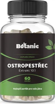 Přírodní produkt Botanic Ostropestřec mariánský Extrakt 10:1 530 mg 60 cps.