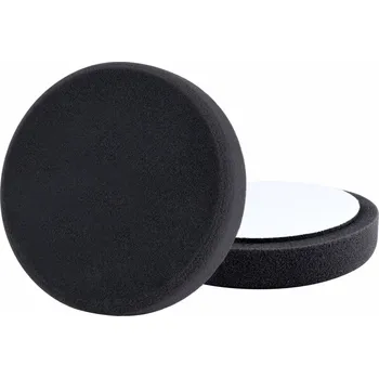 Brusný kotouč EXTOL PREMIUM kotouč leštící pěnový, T10, černý, 180x30mm, suchý zip 150mm