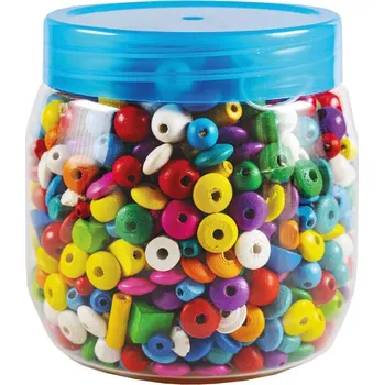 Dětské navlékací korálky Detoa Perličky v dóze