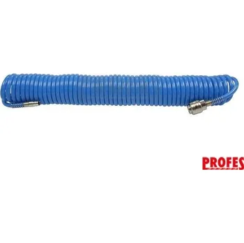 Příslušenství ke kompresoru Hadice vzduchová PU, spirálová, průměr 6 x 8 mm, délka 10 m