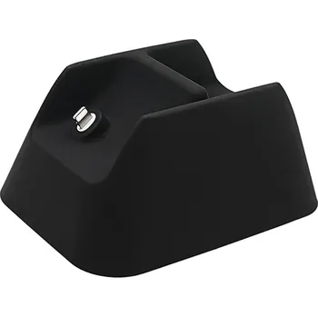 Stojánek pro Apple AirPods Max - prostor pro vložení kabelu Lightning - silikonový - černý