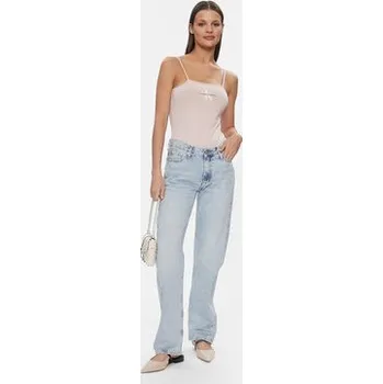 Calvin Klein Jeans Jeansy J20J223302 Modrá Straight Fit 30_32