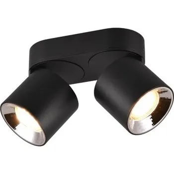 Bodové svítidlo Trio 651000232 přisazené stropní bodové svítidlo Guayana 2x10W | GU10 | IP20 - matná černá + K nákupu nad 3000 Kč dárek zdarma
