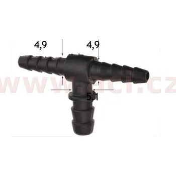 Fitinka T spojka hadičky ostřikovačů