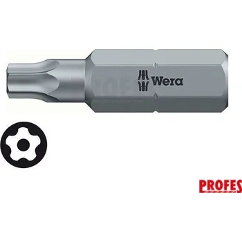 Bit Wera Šroubovací bit Wera 867/1 IPR Torx Plus s otvorem, 25mm, TX8