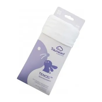 Prostěradlo Träumeland prostěradlo do junior postele Tencel 90 x 200 cm - Weiß