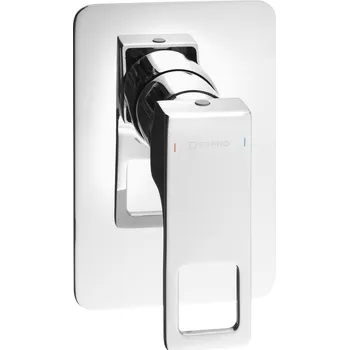 Vodovodní baterie SAPHO FORATA podomítková sprchová baterie, 1 výstup, chrom FT041