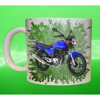 hrnek s motorkou YAMAHA YBR 125 II