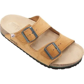 Dámské pantofle Nazouváky pantofle ATYS světle hnědé české 39