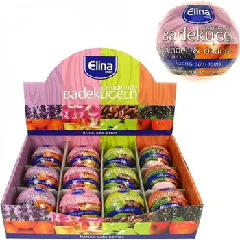 Koupelová kosmetika Vyrobce Šumivá koule Elina - ovoce, 100g