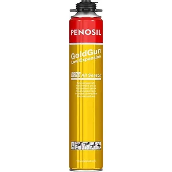 Montážní pěna PU pěna PENOSIL GoldGun pistolová nízkoexpanzní, 750ml