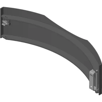 Krbová kamna Romotop Dveře dřevníku Barva: Nikl