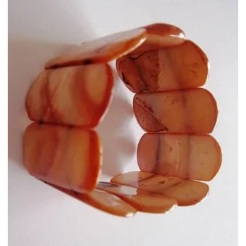 Náramek Náramek z mušlí obdelníčky