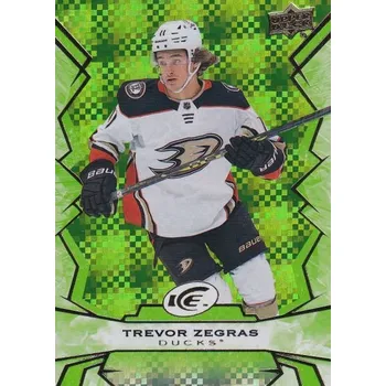 Karetní hra paralel karta TREVOR ZEGRAS 22-23 UD Ice Green číslo 44