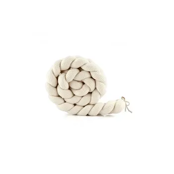 Dětská postýlka Monbaby nábytek Waldin Copový mantinel k rostoucím postýlkám pro miminko 7v1 210cm Barva: Krémová