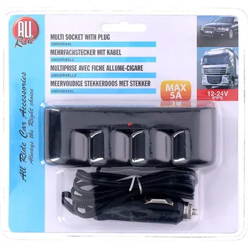 Elektrická zásuvka ALL RIDE DF5801011, Zásuvka zapalovače multi 12/24V do auta