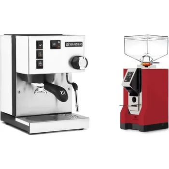 Kávovar Rancilio Silvia E, white + Eureka Mignon Perfetto, CR ferrari…