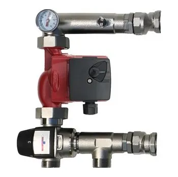 rozdělovač topení H-LINE 1" směšovací sada vč. excentrů BEZ čerpadla