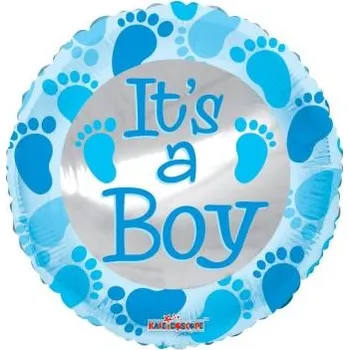 Party dekorace Foliový balónek - It´s a Boy - Je to kluk - 45 cm - Baby Shower