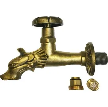 Ventil Designový mosazný výtokový kohoutek 1/2" s olivou