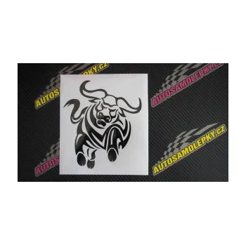 Samolepící dekorace SAMOLEPKA Býk 007 pravá (17 - šedá) NA AUTO, NÁLEPKA, FÓLIE, POLEP, TUNING, VLASTNÍ TEXT, TISK, AUTOSAMOLEPKY.cz, POLEPY, OBRÁZEK, LOGO, SAMOLEPKY