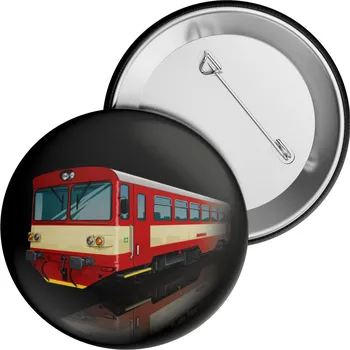 Odznáček 810 červená