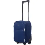 Tmavě modrý malý příruční kufr do letadla "Transport" - vel. S