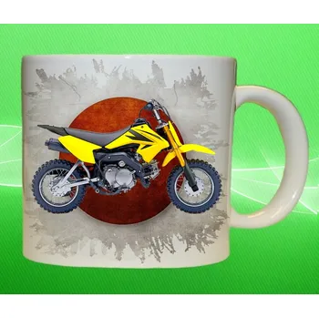 hrnek s motorkou Suzuki DR-Z70 75ml