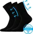 Dámské ponožky BOMA Zdrav 3 páry černé