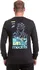 Pánské tričko Meatfly Dakar tričko s dlouhým rukávem modré/černé