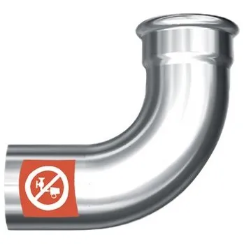 Instalatérský materiál FRABOPRESS C-STEEL 76 oblouk 90° M x F