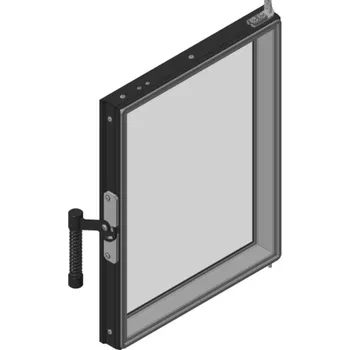 Krbová vložka Romotop Dveře topeniště Barva: Nikl