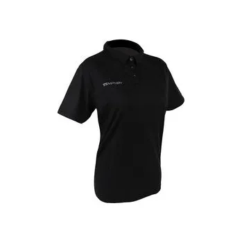 Pánské tričko Tempish TEEM 2 POLO SHIRT Florbalové polo tričko L, Žena, černá