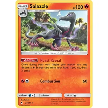 Sběratelská karetní hra Salazzle 031/214 - Unbroken Bonds Typ karty: Reverse Holo