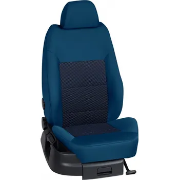 Potah sedadla Autopotahy Ford TOURNEO / od r.2014->, 9 Míst 5 dveří, Custom, STANDARD > OR 0318 (OR 0318 / Modrý bok)