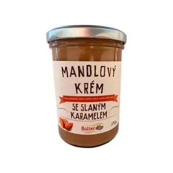 Božské oříšky Mandlový krém se slaným karamelem 390g
