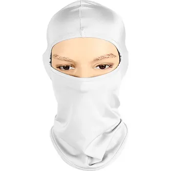 Kukla Moto kukla do přilby bílá