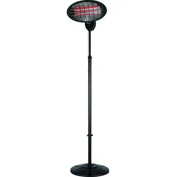 Topidlo Tepro Venkovní topidlo stojanové – černé