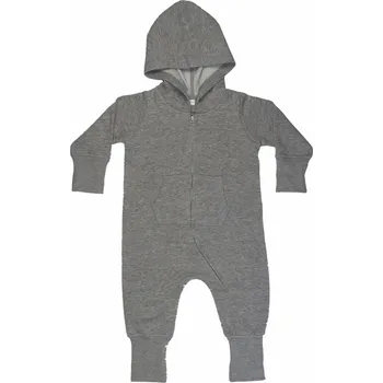 Dámské tričko Overal dětský Babybugz - šedý, 12-18 měsíců