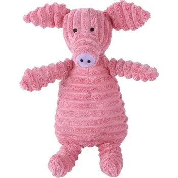 Hračka pro psa Plyšová hračka pro psy se zvukem - Růžové prase