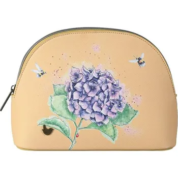 Wrendale Designs Kosmetická taštička Wrendale Designs "Hydrangea", střední - Včely a hortenzie