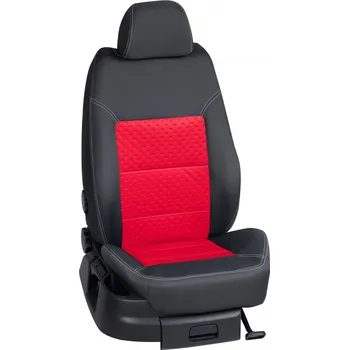 Potah sedadla Autopotahy Citröen JUMPER / od r.2017->, 7 Míst , VALNÍK, KOMFORT > K0013 (K0013 / Tmavě šedý bok)