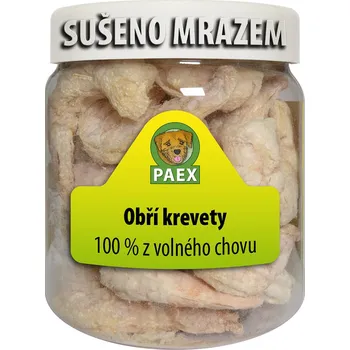 Sušené ovoce Paex Obří krevety, mrazem sušené 50 g Váha: 50 g