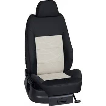 Potah sedadla Autopotahy Škoda YETI / od r.2015-> , 5 dveří, Monte Carlo, STANDARD > OR 0227 (OR 0227 / Černý bok)