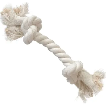 Hračka pro psa Karlie Provazová hračka - lano s uzly - přírodní Velikost: S - 22 cm