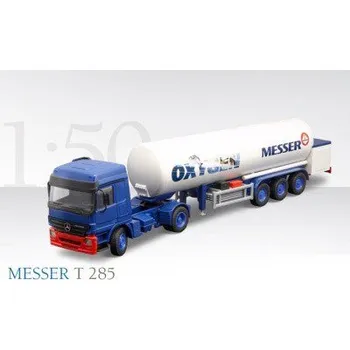 autíčko Conrad MERCEDES-BENZ ACTROS WITH 3-AXLE GAS TANK TRAILER MESSER T 285 4016402