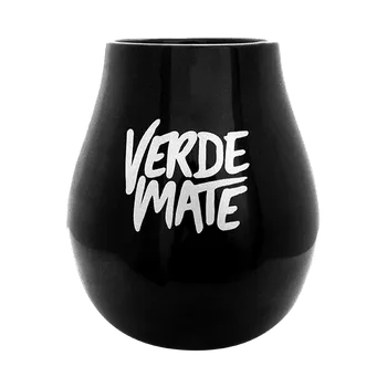 Čaj Keramická kalabasa Verde Mate černá