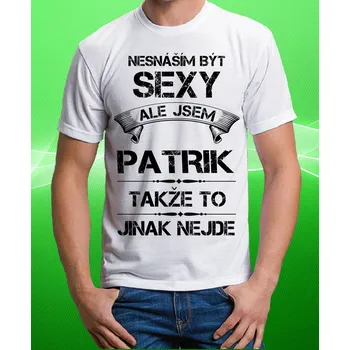 Pánské tričko tričko se jménem PATRIK 116