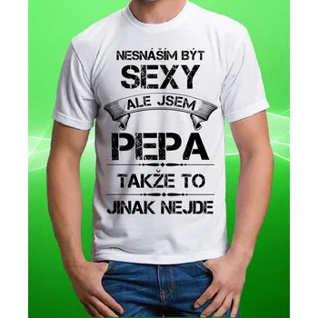 Pánské tričko tričko se jménem PEPA