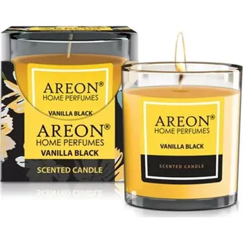 Svíčka CR02 Areon Svíčka Vanilla Black 120g